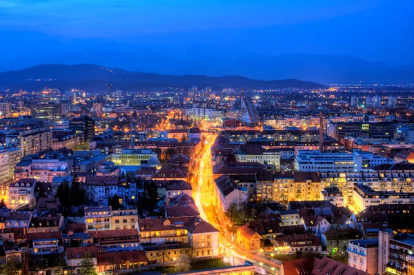 Liubliana, capital eslovena — Foto de Stock