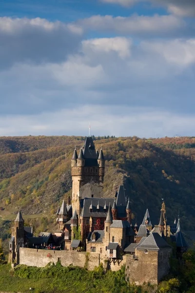 Slottet i cochem, Tyskland — Stockfoto