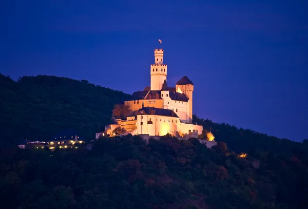 Marksburg kasteel, Duitsland — Stockfoto