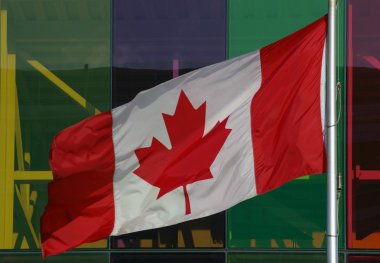 Canadian flag clipart