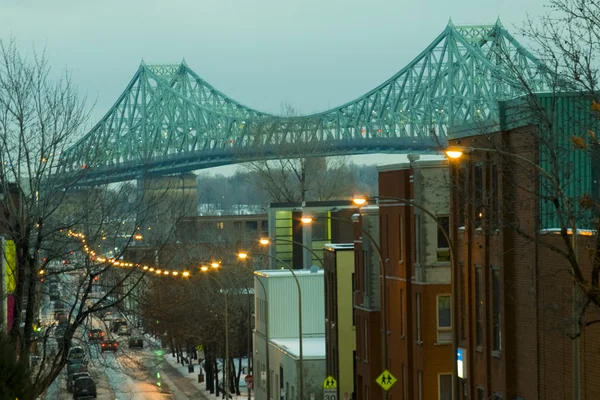 Montreal'de köprü — Stok fotoğraf