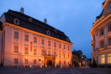 Brukenthal palace museum Sibiu clipart