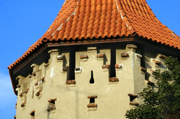 Fortification tower Sibiu — Stock Photo, Image