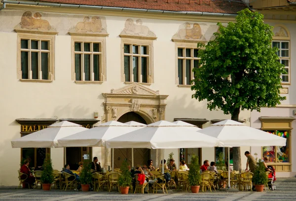 Główne miasta Sibiu — Zdjęcie stockowe