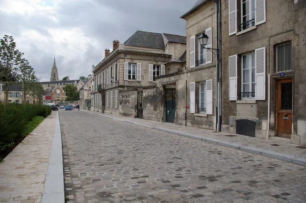 Kasaba eski Fransız Şehir Meydanı — Stok fotoğraf