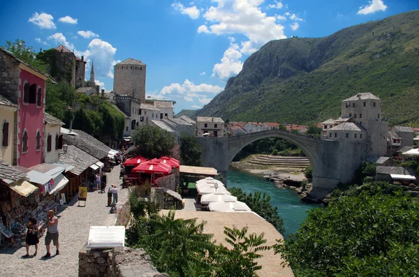Mostar Köprüsü Bosna — Stok fotoğraf