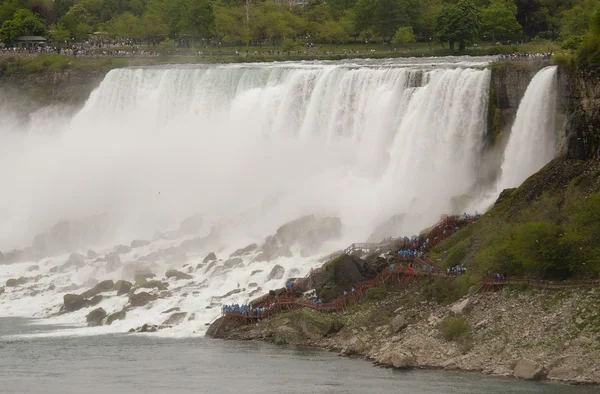 Niagara wasserfall amerikanische seite — Stockfoto