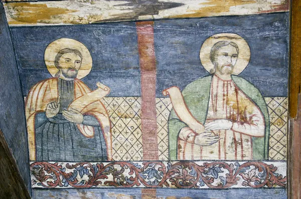 Chrześcijański prawosławnym icon na drewno — Zdjęcie stockowe