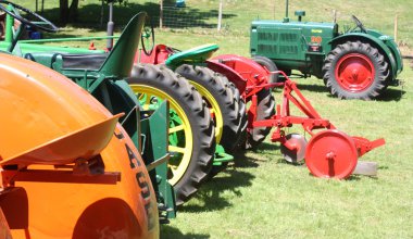 Tractors clipart