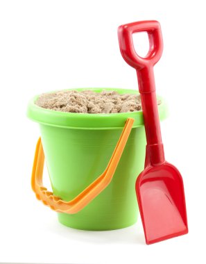 Bucket and spade clipart