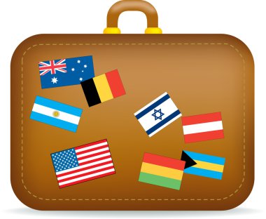 Suitcase travel clipart