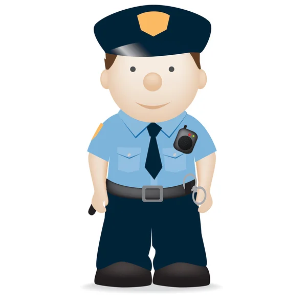 American police officer — Stock Photo, Image