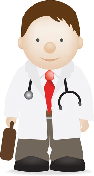 Relatório médico - Doutor - Personagens de desenhos animados médicos imagem  vetorial de baavli© 65469135