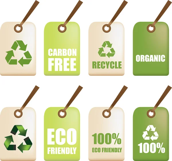 Recycle milieukeuren — Stockfoto