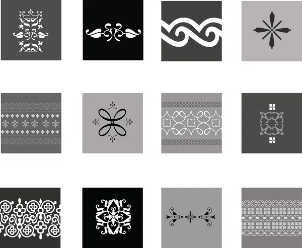 Intricar padrões tradicionais — Fotografia de Stock