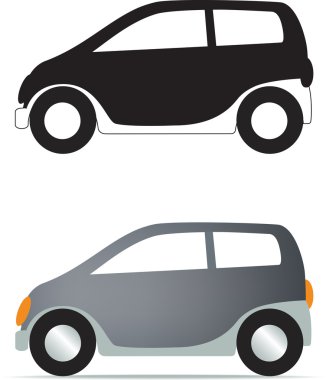 Generic car symbol clipart