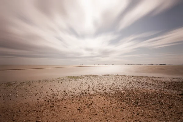Stranden lång exponering — Stockfoto