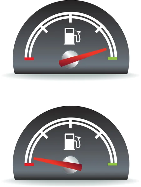 Bränsleförbrukningen — Stockfoto