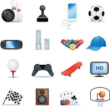 Boys hobbies clipart