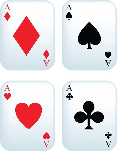 stock image Set of aces
