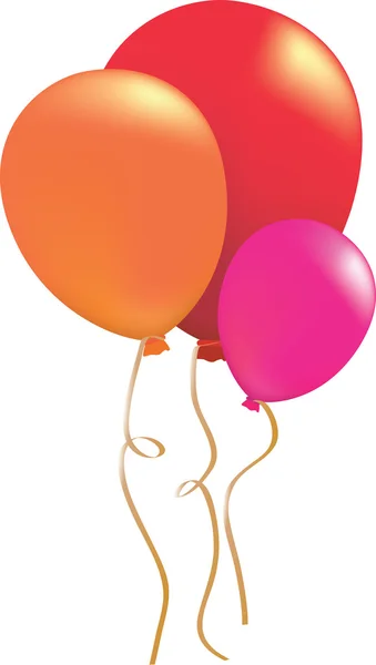 Kilka balonów — Zdjęcie stockowe