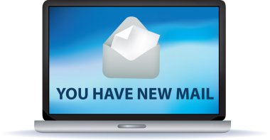 You have new mail clipart