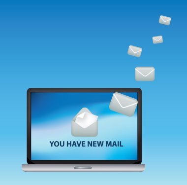 You have new mail clipart