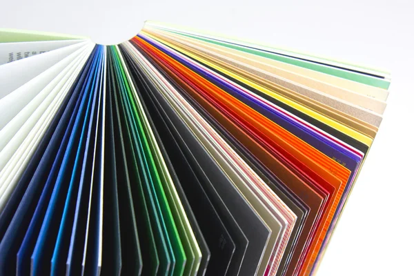 Gekleurde papieren — Stockfoto