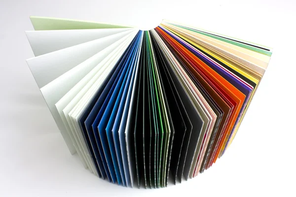 Coloured papers — Stock Photo, Image