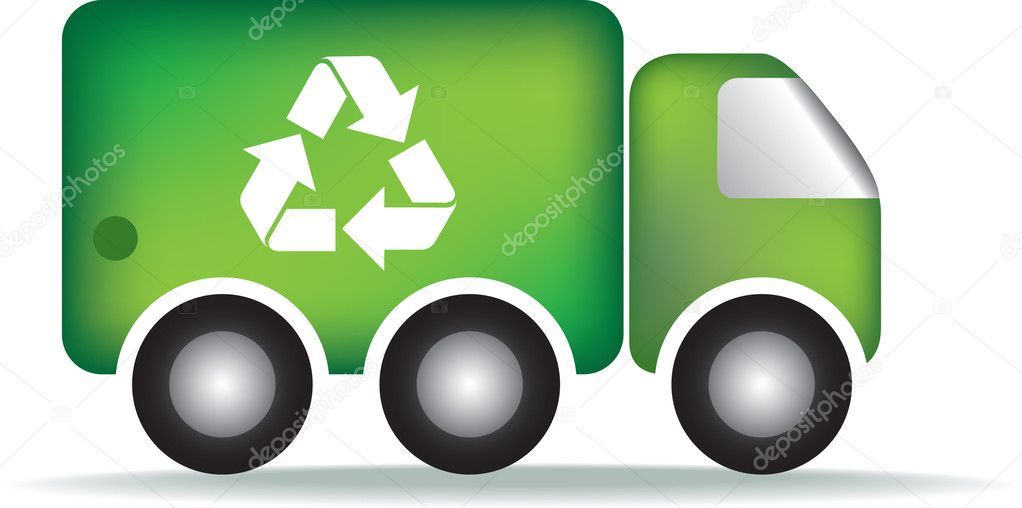 Recycle garbage truck