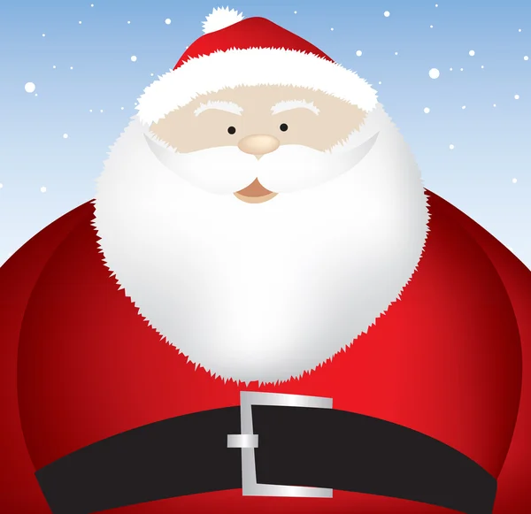 Santa tłuszczu z bliska — Zdjęcie stockowe