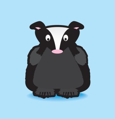 Badger clipart