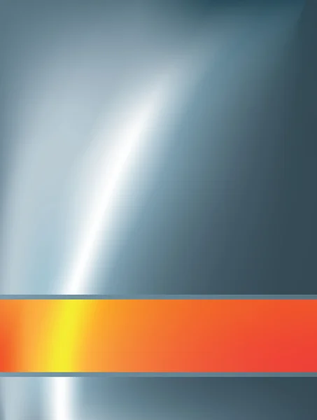 Abstract background with orange bar — Stock Photo, Image