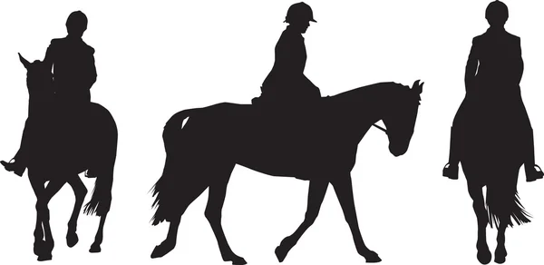 Cavaleiro equestre — Fotografia de Stock