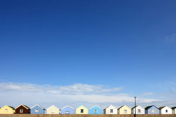 Southwold beach huts — Stock Photo, Image