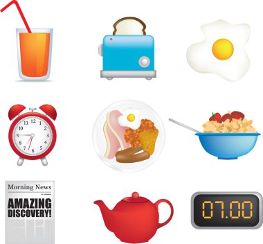 Breakfast time clipart