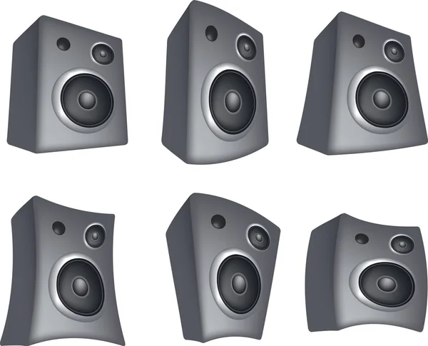 Zestaw głośników — Zdjęcie stockowe