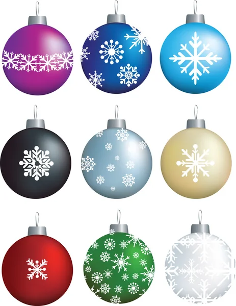 Snowflake decorations — Stock Photo, Image