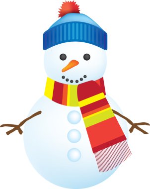 Snowman clipart