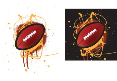 American football clipart