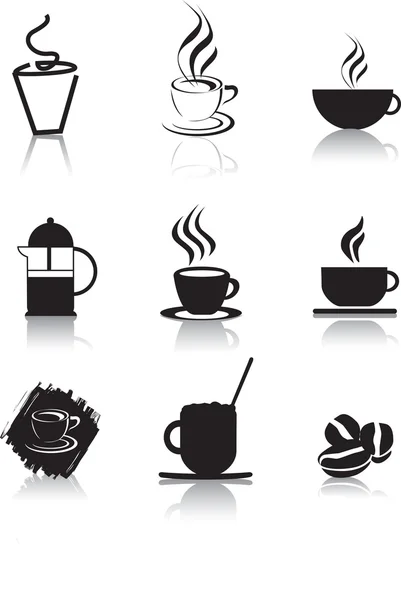 Ikona kávy — Stock fotografie
