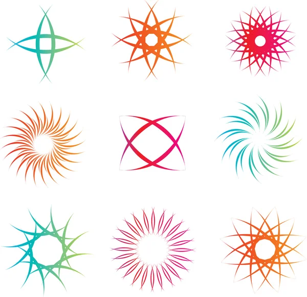 Logo marks and symbols — Stock Photo, Image
