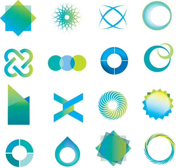 Logo, tekeningen en symbolen — Stockfoto
