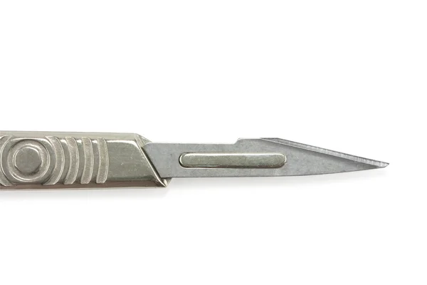 Scalpel knife macro — Stock Photo, Image
