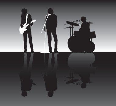 Rock band clipart