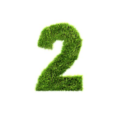 Grass digit - 2 clipart