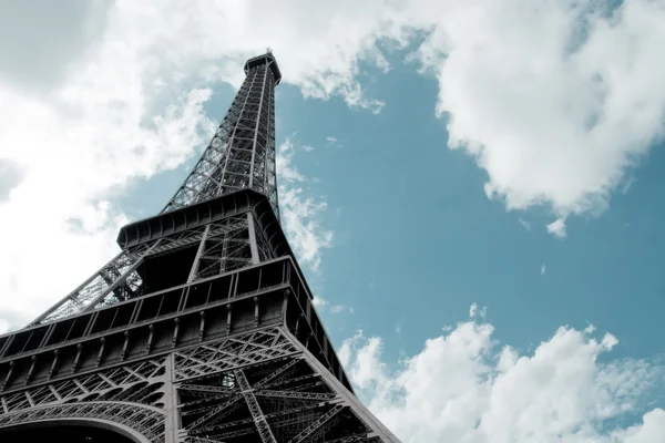 Vintage bild av Eiffeltornet — Stockfoto