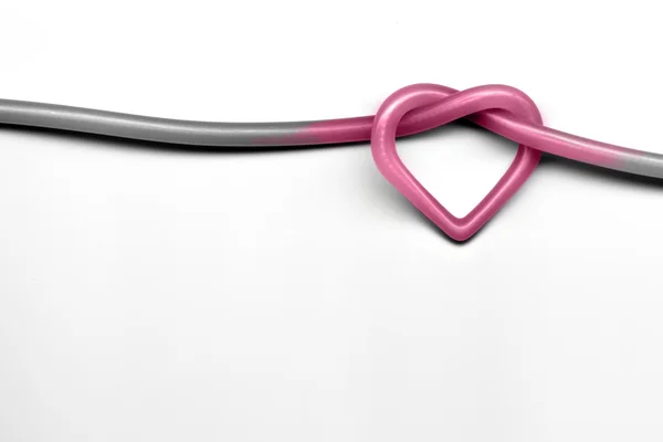 stock image Heart knot