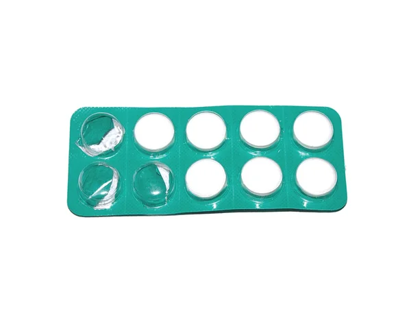Tablety aspirinu — Stock fotografie