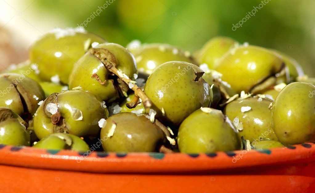 Portuguese salted olives. Stock Photo by ©inaquim 2017081